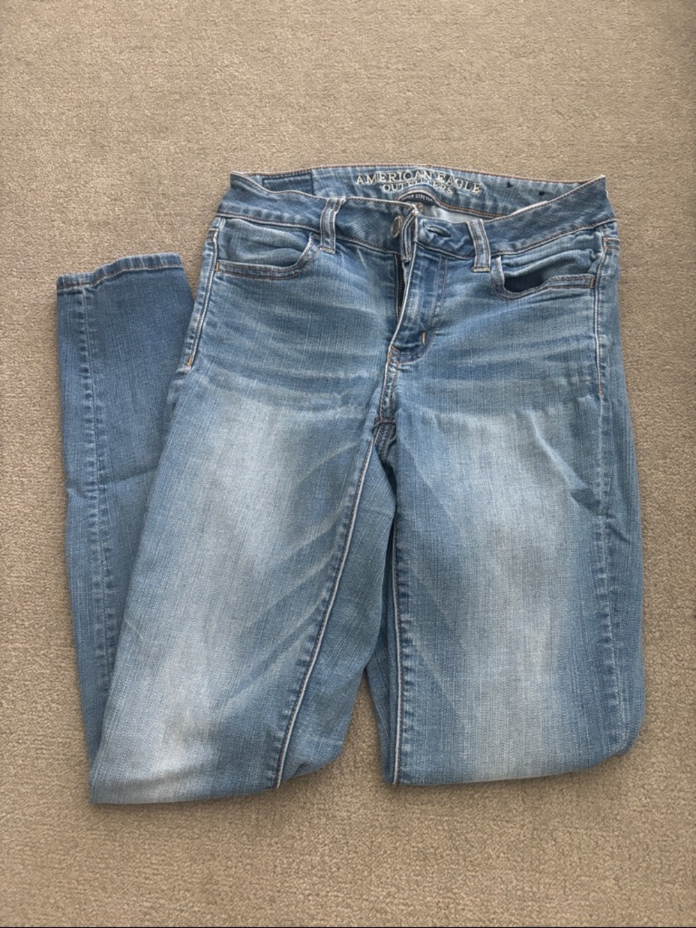 American Eagle Outfitters Light Wash Women's Skinny Jeans